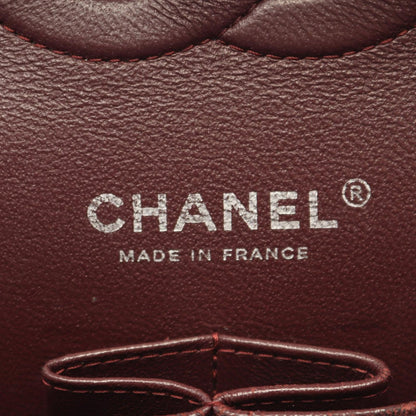 Chanel Shoulder Bag Quilted Double Flap Black Caviar Leather Chain — view 4