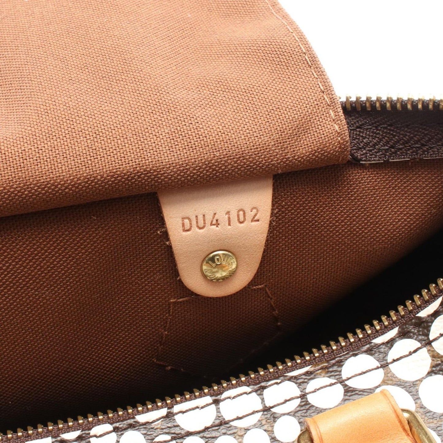 Louis Vuitton Handbag Yayoi Kusama Speedy 30 Canvas Leather — view 5