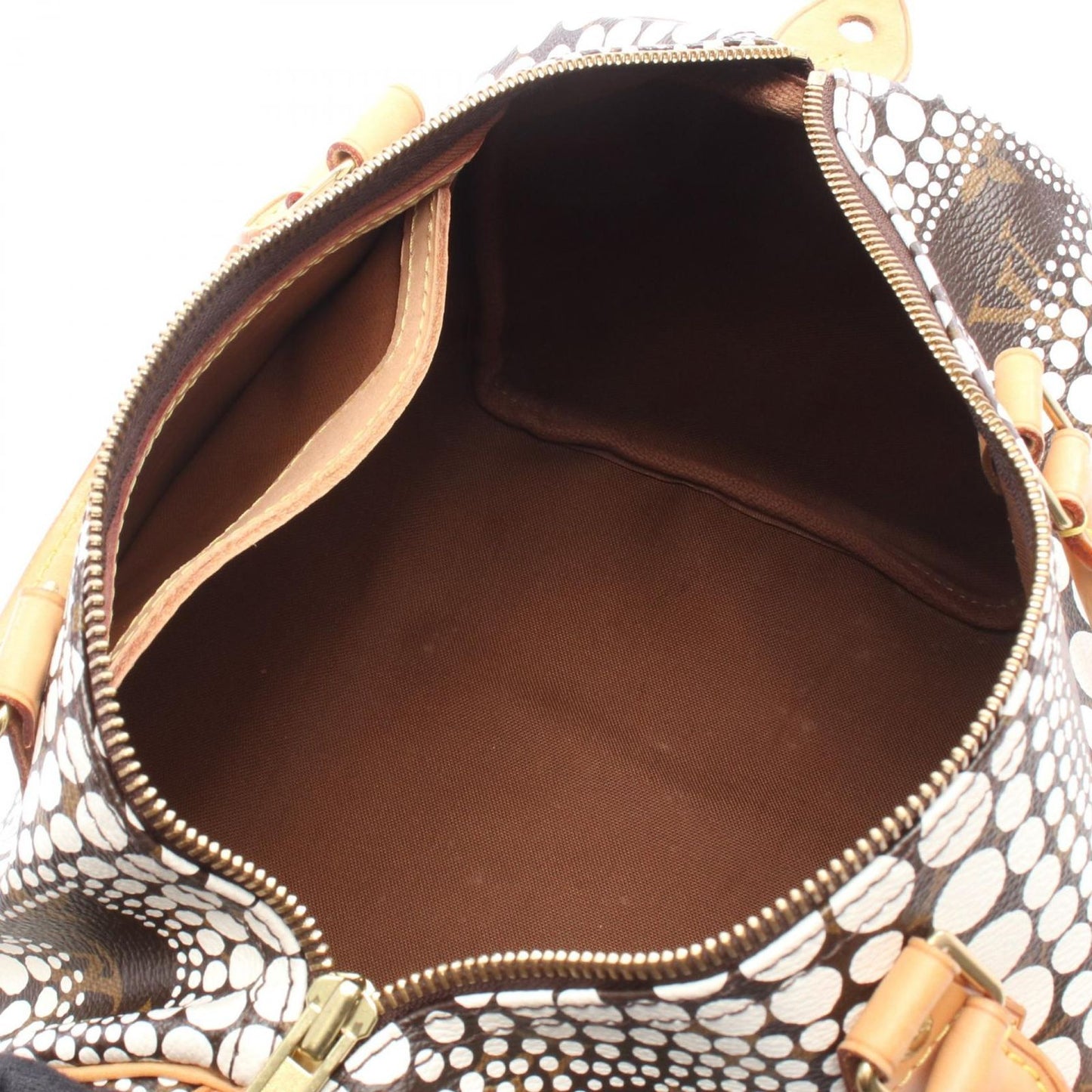 Louis Vuitton Handbag Yayoi Kusama Speedy 30 Canvas Leather — view 3