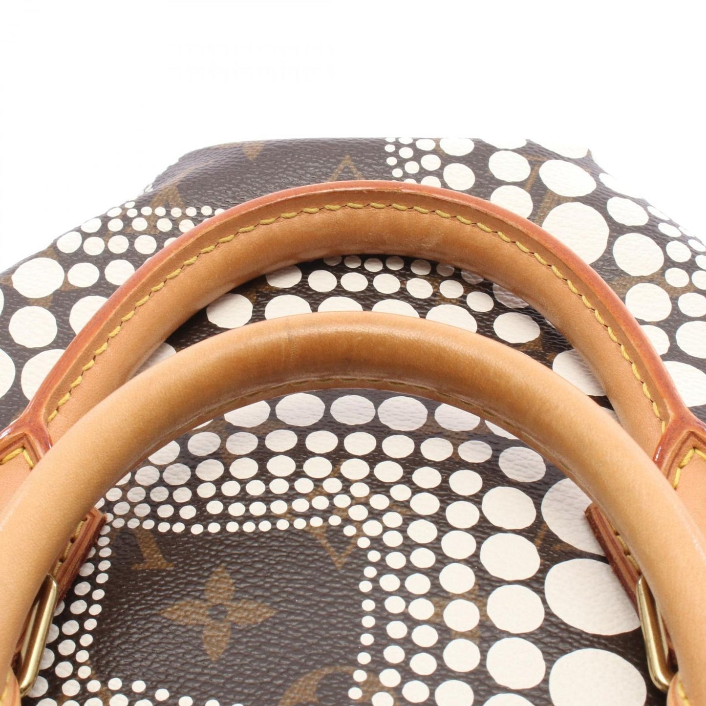 Louis Vuitton Handbag Yayoi Kusama Speedy 30 Canvas Leather — view 8