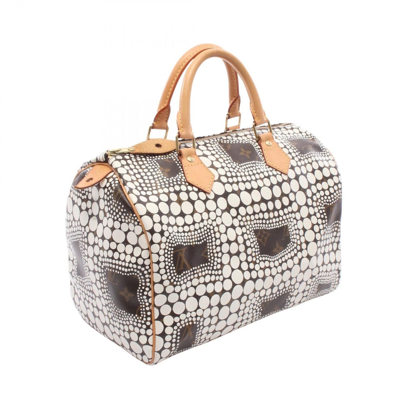 Louis Vuitton Handbag Yayoi Kusama Speedy 30 Canvas Leather — view 2