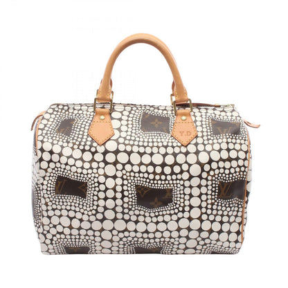 Louis Vuitton Handbag Yayoi Kusama Speedy 30 Canvas Leather