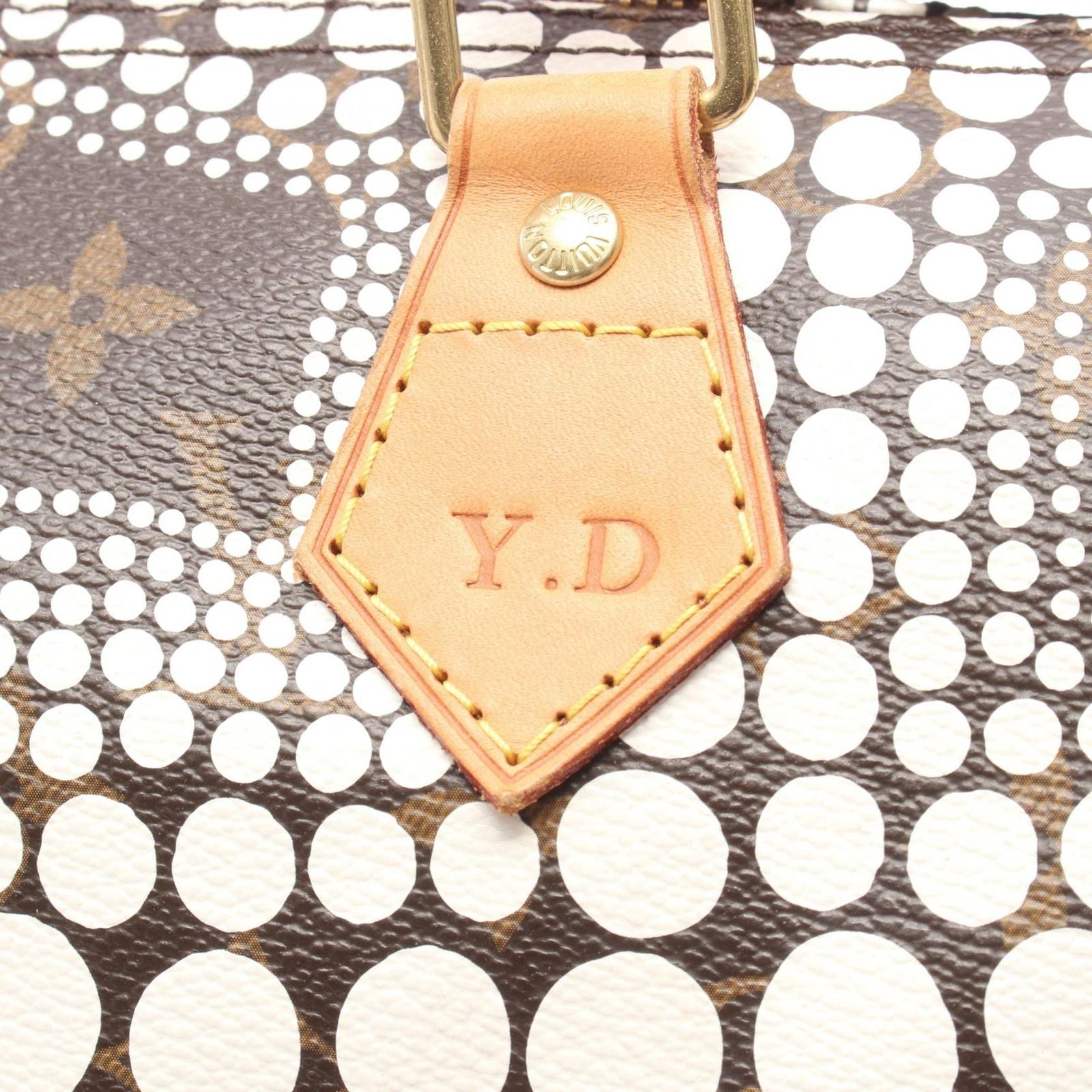Louis Vuitton Handbag Yayoi Kusama Speedy 30 Canvas Leather — view 6