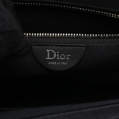 Dior Tote Bag Book 2-Way Black White Canvas — view 4