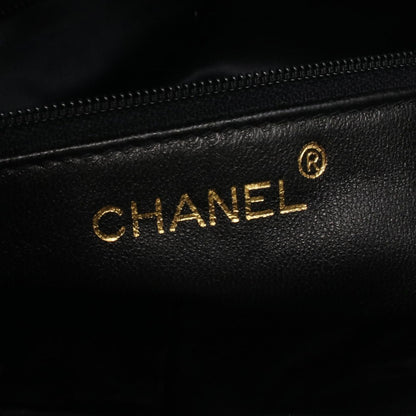 Chanel Shoulder Bag Quilted Black Lambskin — view 4