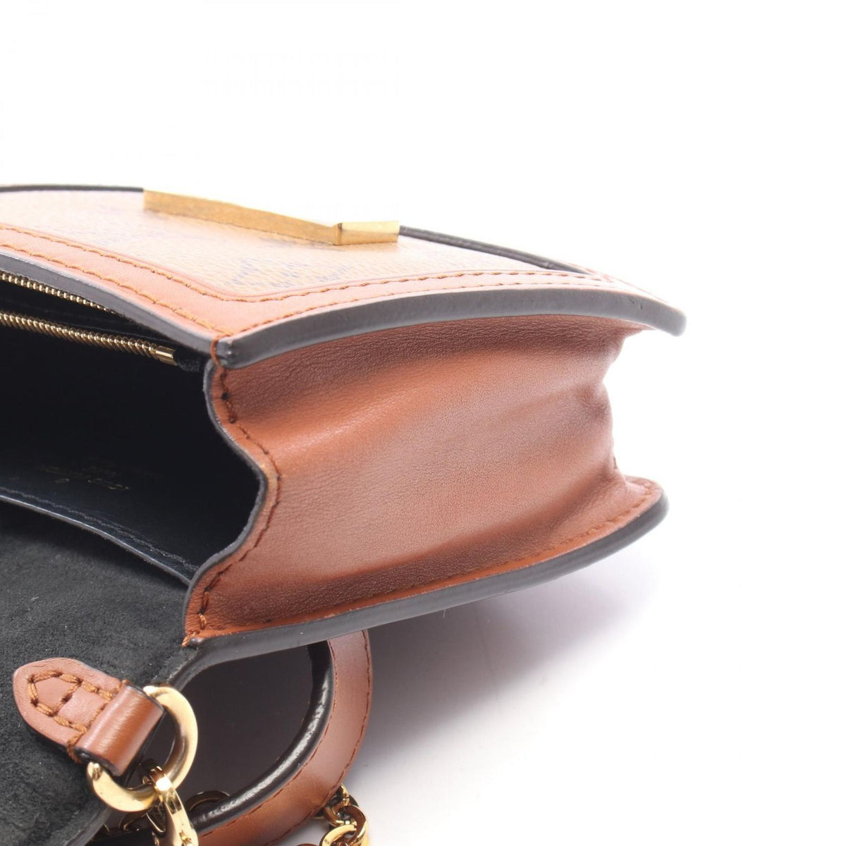 Louis Vuitton Waist Bag Dauphine BB 2-Way Canvas Leather — view 6