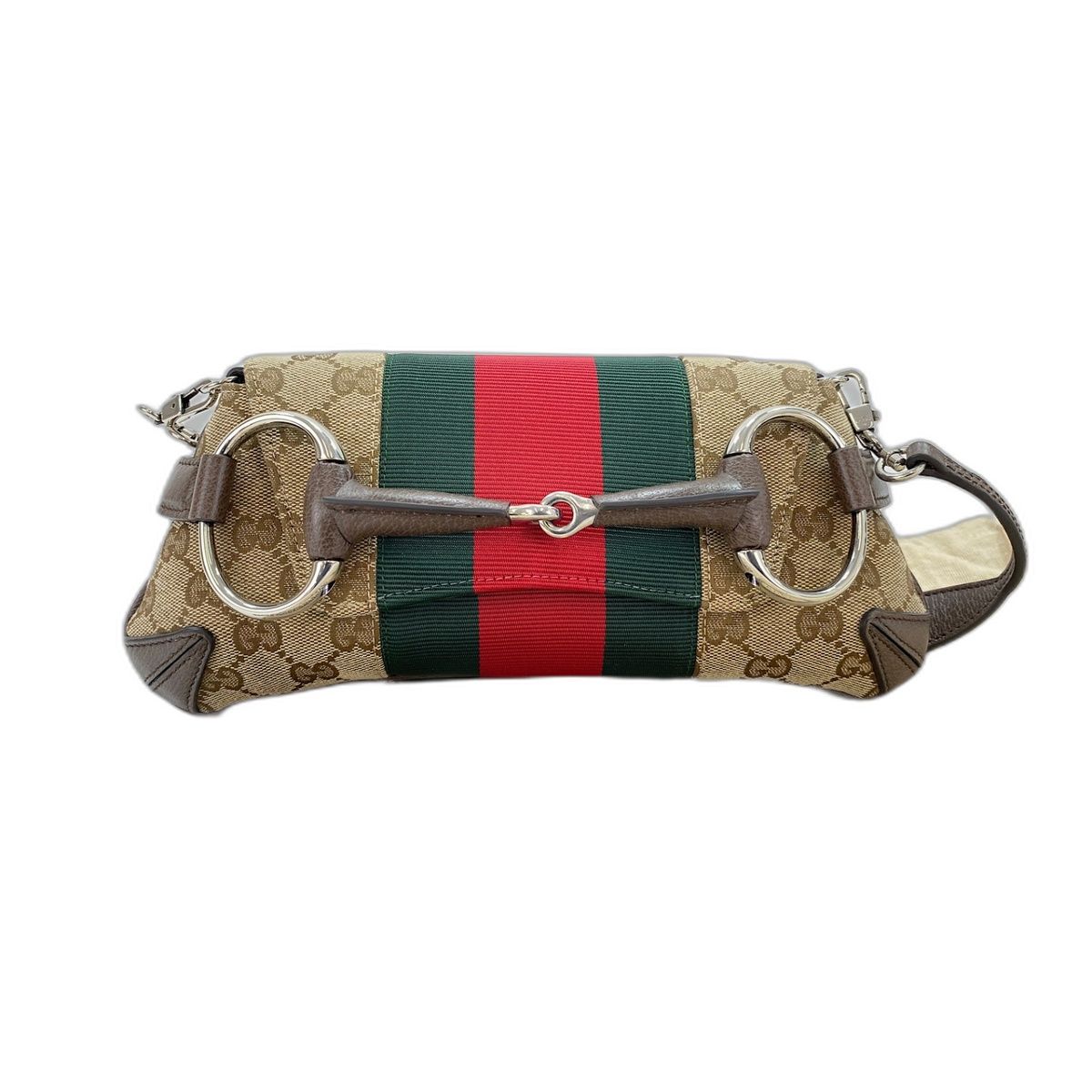Gucci Handbag Horsebit Brown