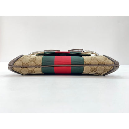 Gucci Handbag Horsebit Brown — view 7