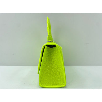 Balenciaga Handbag Hourglass Yellow — view 4