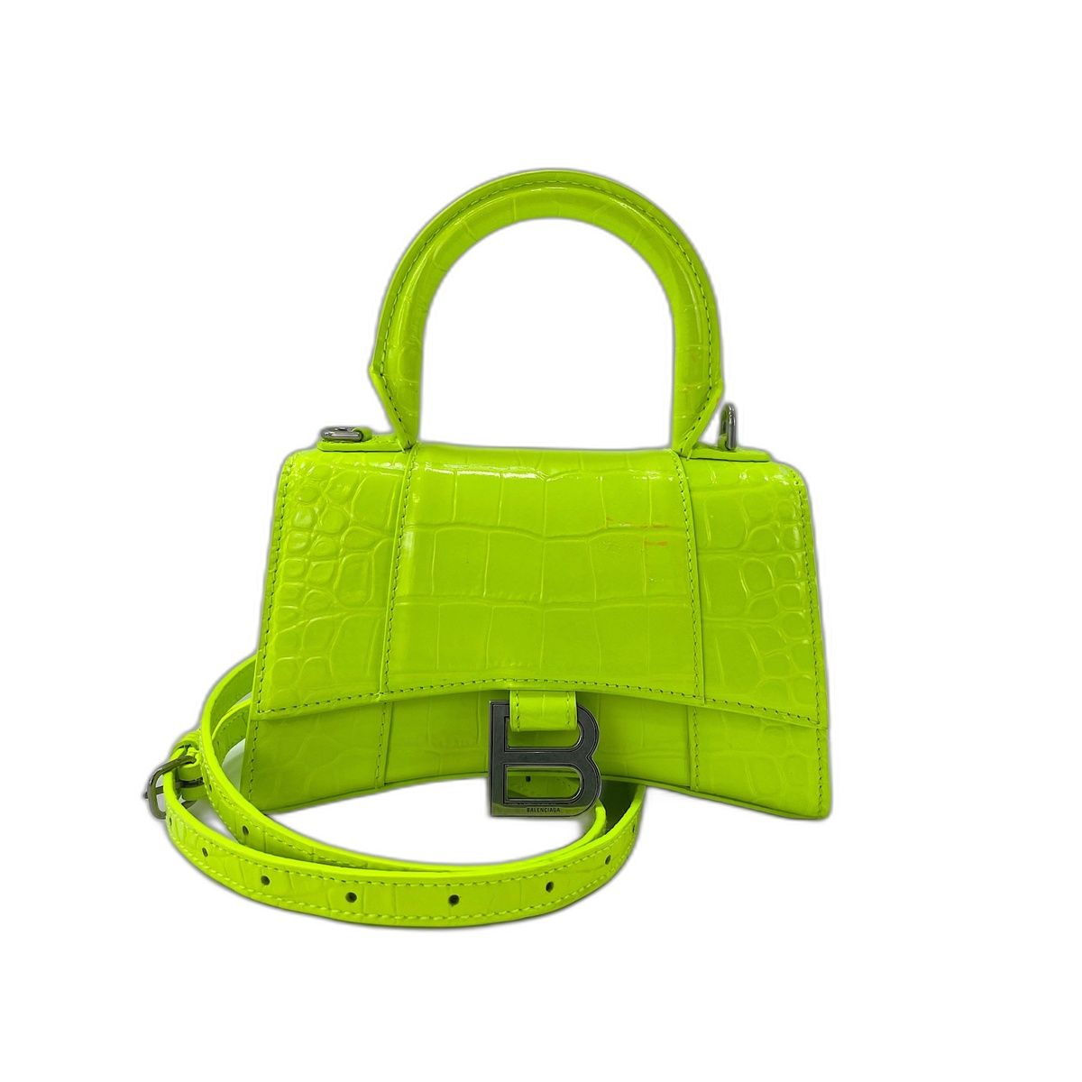 Balenciaga Handbag Hourglass Yellow