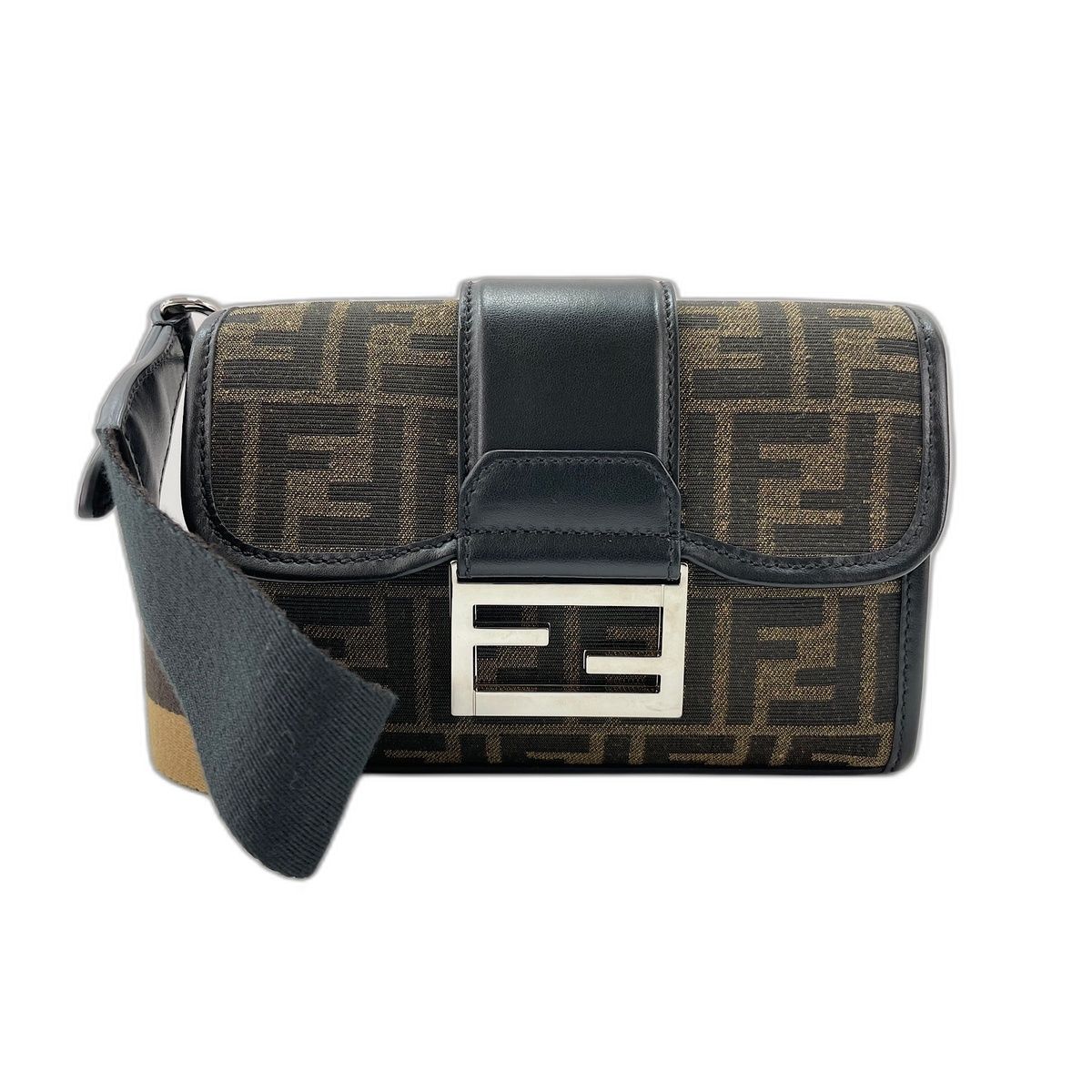 Fendi Shoulder Bag Double Baguette