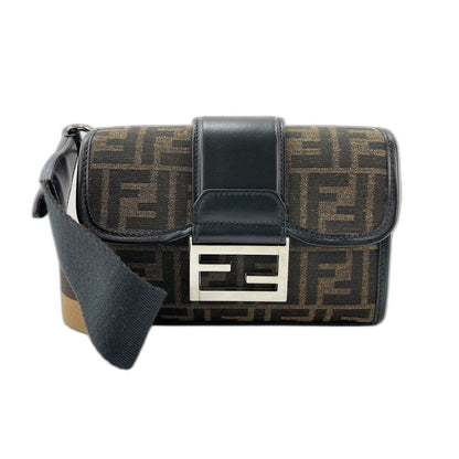 Fendi Shoulder Bag Double Baguette