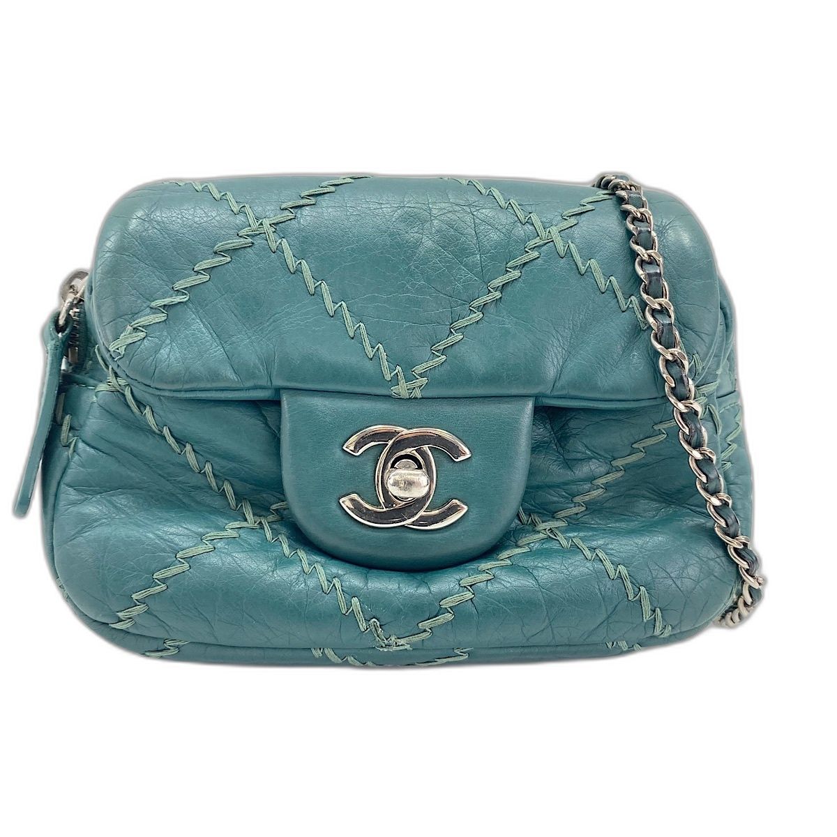Chanel Shoulder Bag Green