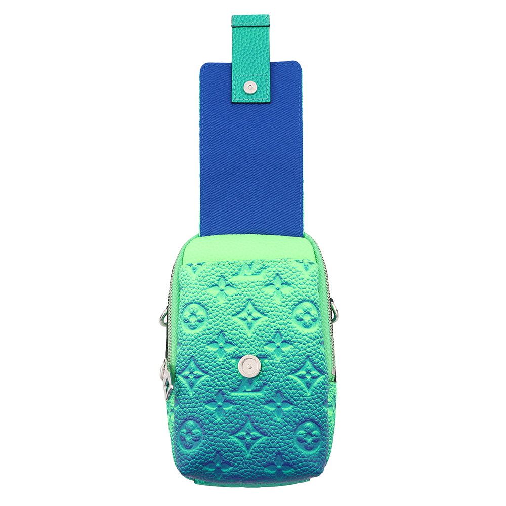 Louis Vuitton Shoulder Bag Double Pouch Illusion Taurillon Leather — view 5