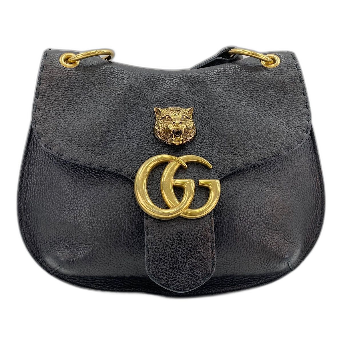 Gucci Shoulder Bag GG Marmont Tiger Head — view 2