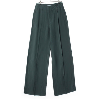 Bottega Veneta Silk Blend Pants Green 36