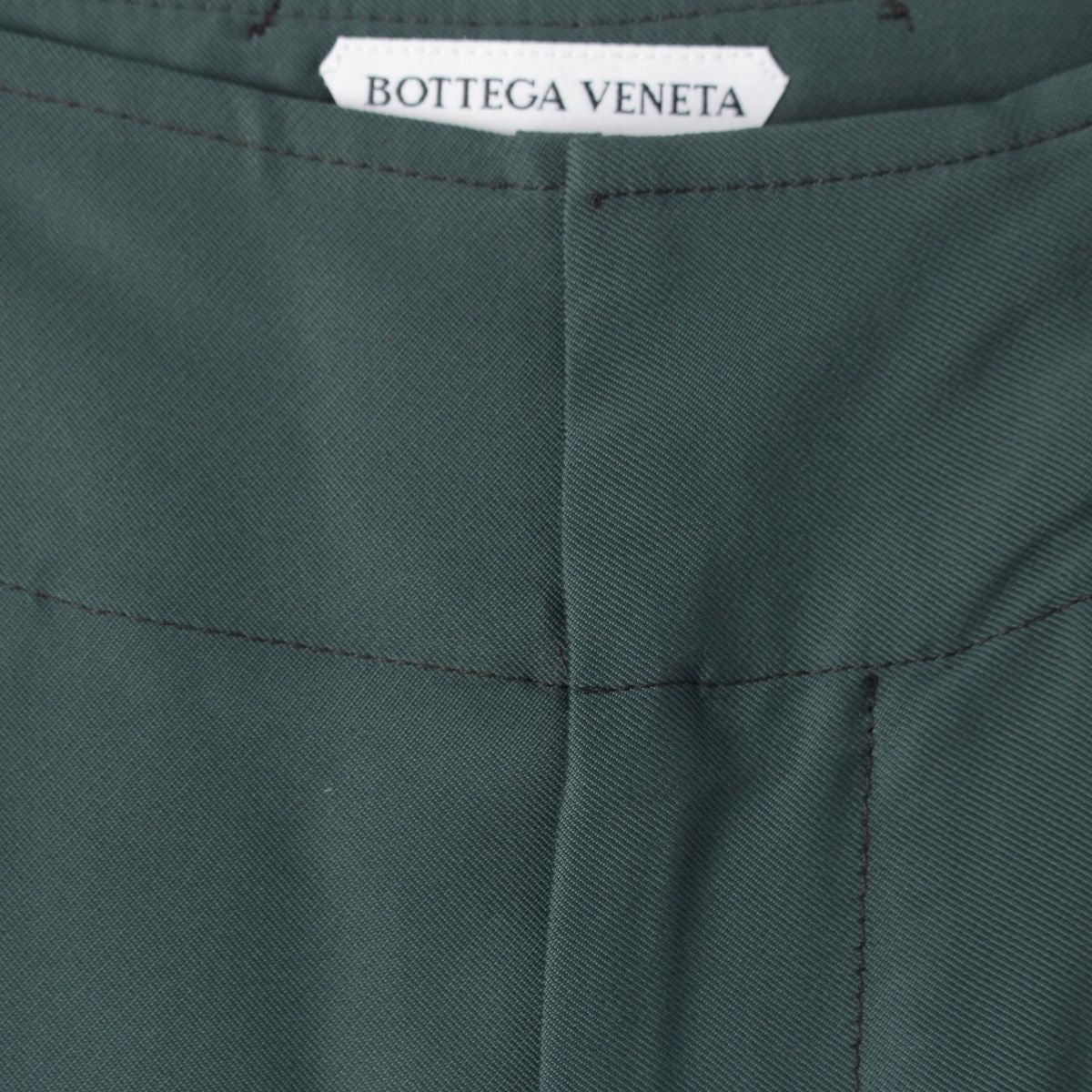 Bottega Veneta Silk Blend Pants Green 36 — view 7
