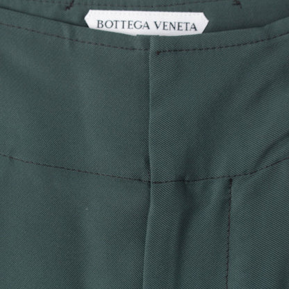 Bottega Veneta Silk Blend Pants Green 36 — view 7