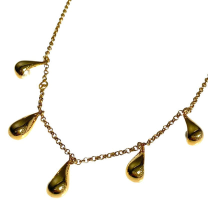 Louis Vuitton Necklace Collier Pari Gram Monogram Flower Pearl Gold — view 2
