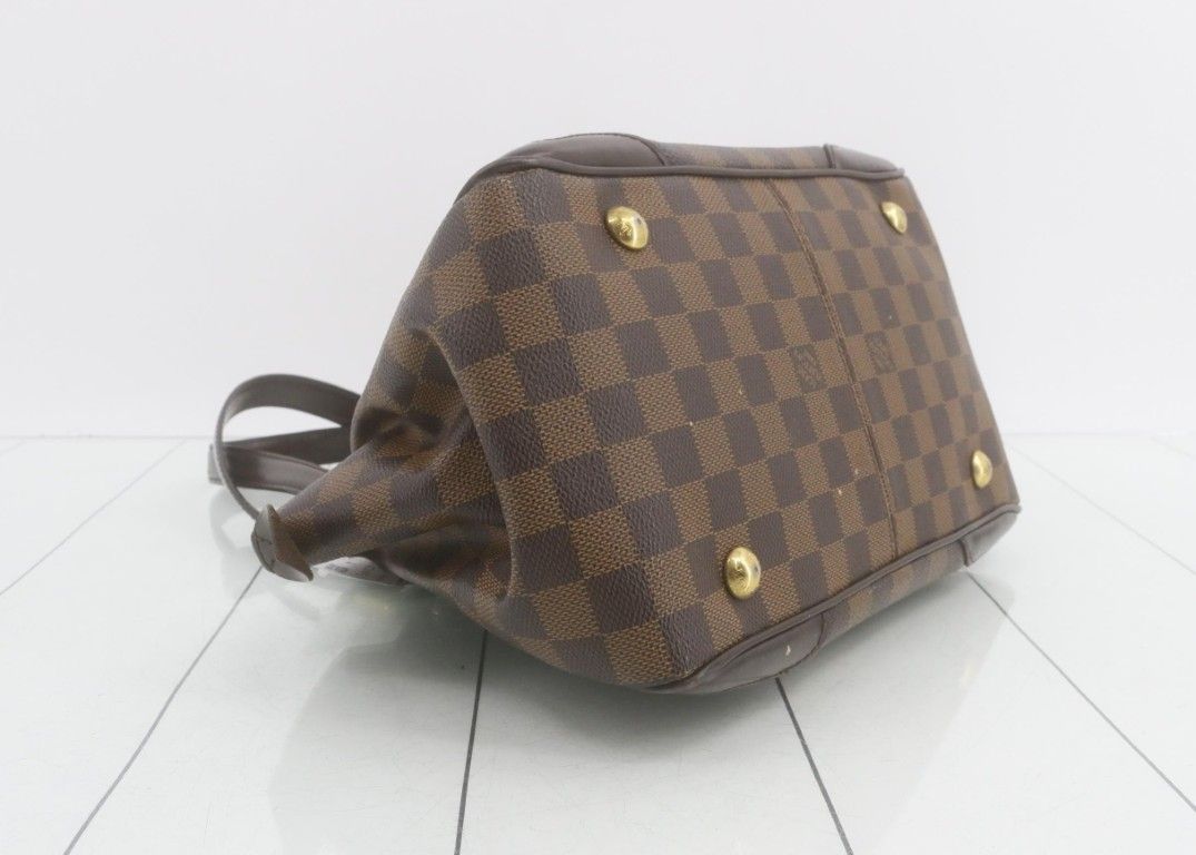 Louis Vuitton Handbag Verona PM Ebene Damier Gold — view 4