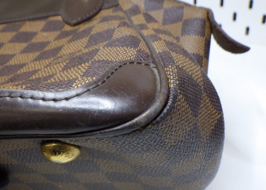 Louis Vuitton Handbag Verona PM Ebene Damier Gold — view 6