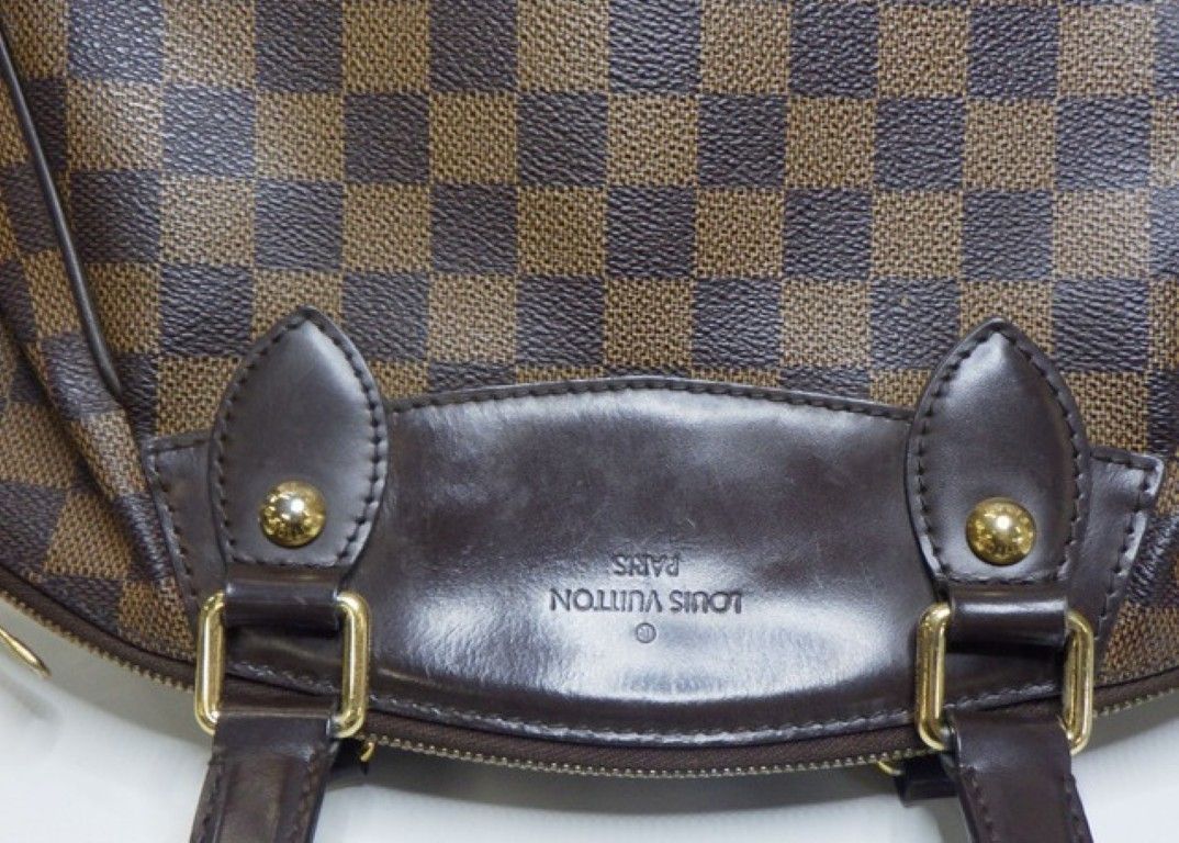 Louis Vuitton Handbag Verona PM Ebene Damier Gold — view 5