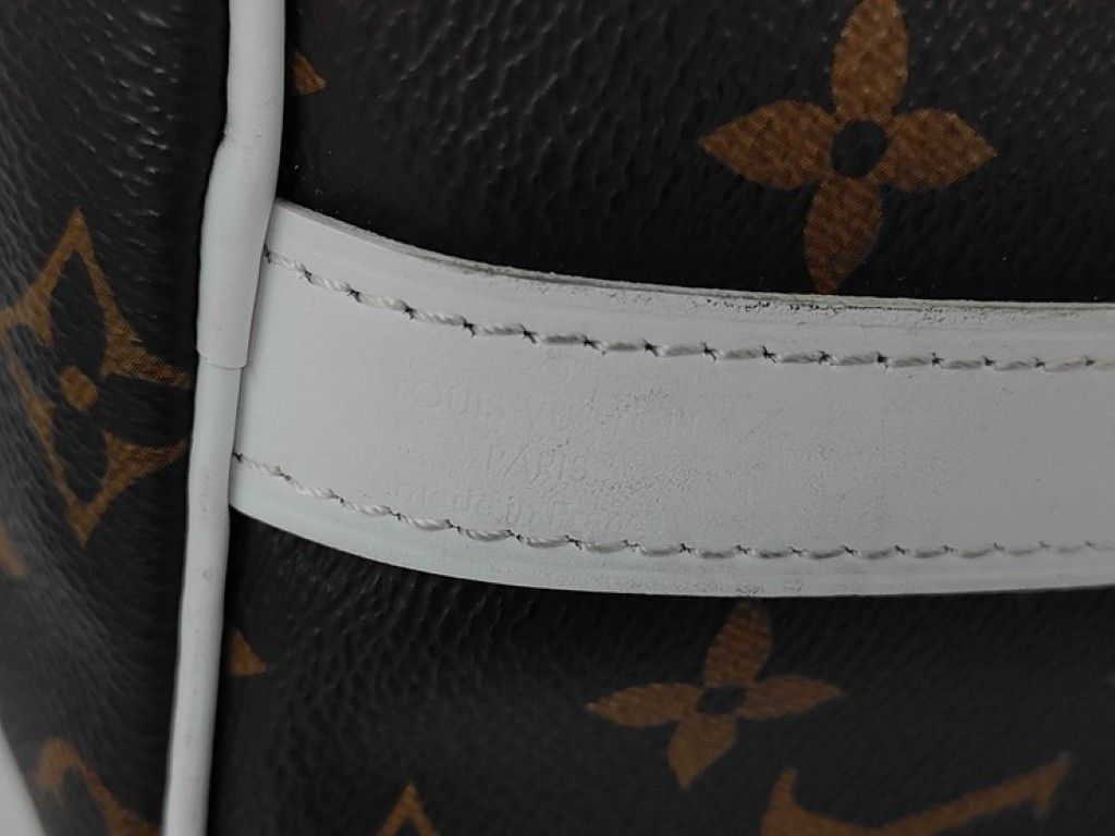 Louis Vuitton Speedy Bandouliere 25 Brown White Monogram 2-Way Shoulder Bag Mini — view 5