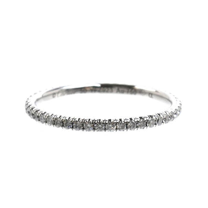 Cartier 18K White Gold Full Eternity Ring Diamond — view 3