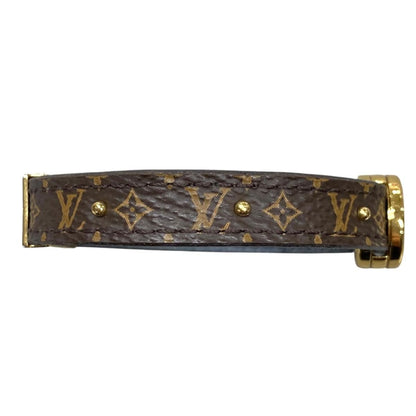 Louis Vuitton Bracelet LV Circle Monogram LV Logo Gold — view 4