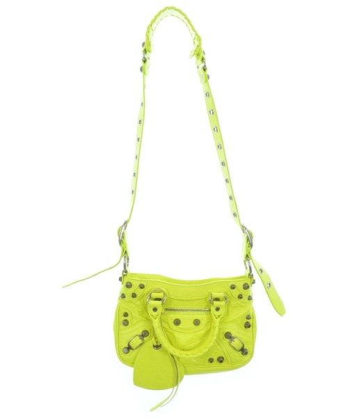 Balenciaga Shoulder Bag Yellow — view 3
