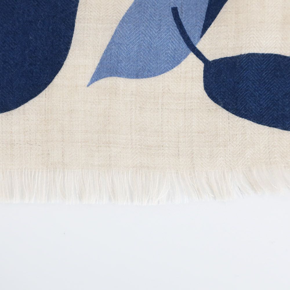 Hermes Heaven Shawl Beige Multicolor Cashmere Silk Scarf — view 5
