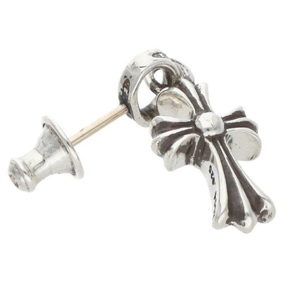 Chrome Hearts Bby Pprchn Baby Fat Drop Silver Earrings — view 5