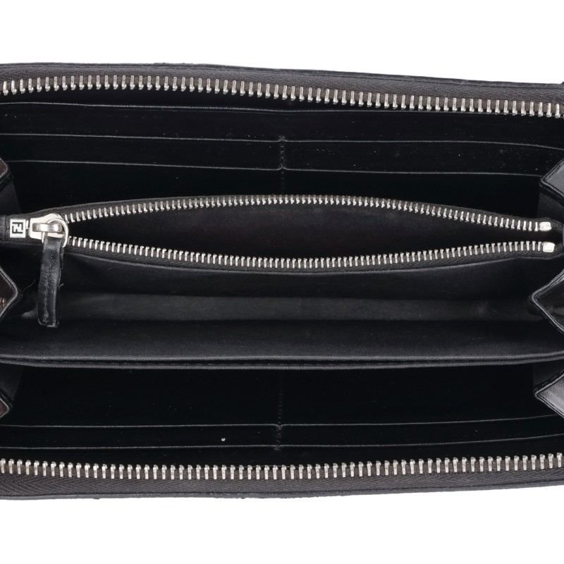Fendi Zucca Round Zip Wallet — view 3