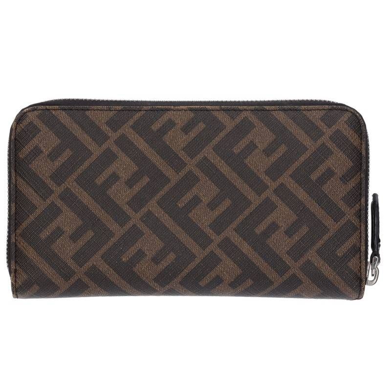 Fendi Zucca Round Zip Wallet — view 2