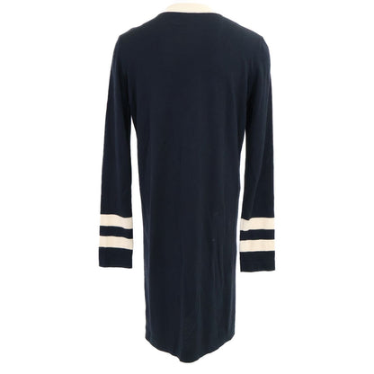 Chanel 08P CC Logo Handshake Cashmere Blend Long Cardigan 36 — view 3