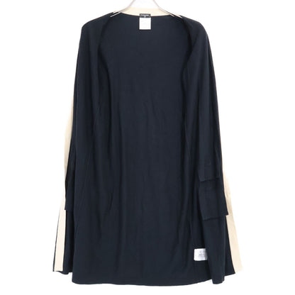 Chanel 08P CC Logo Handshake Cashmere Blend Long Cardigan 36 — view 4