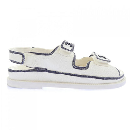 Chanel Sandals White