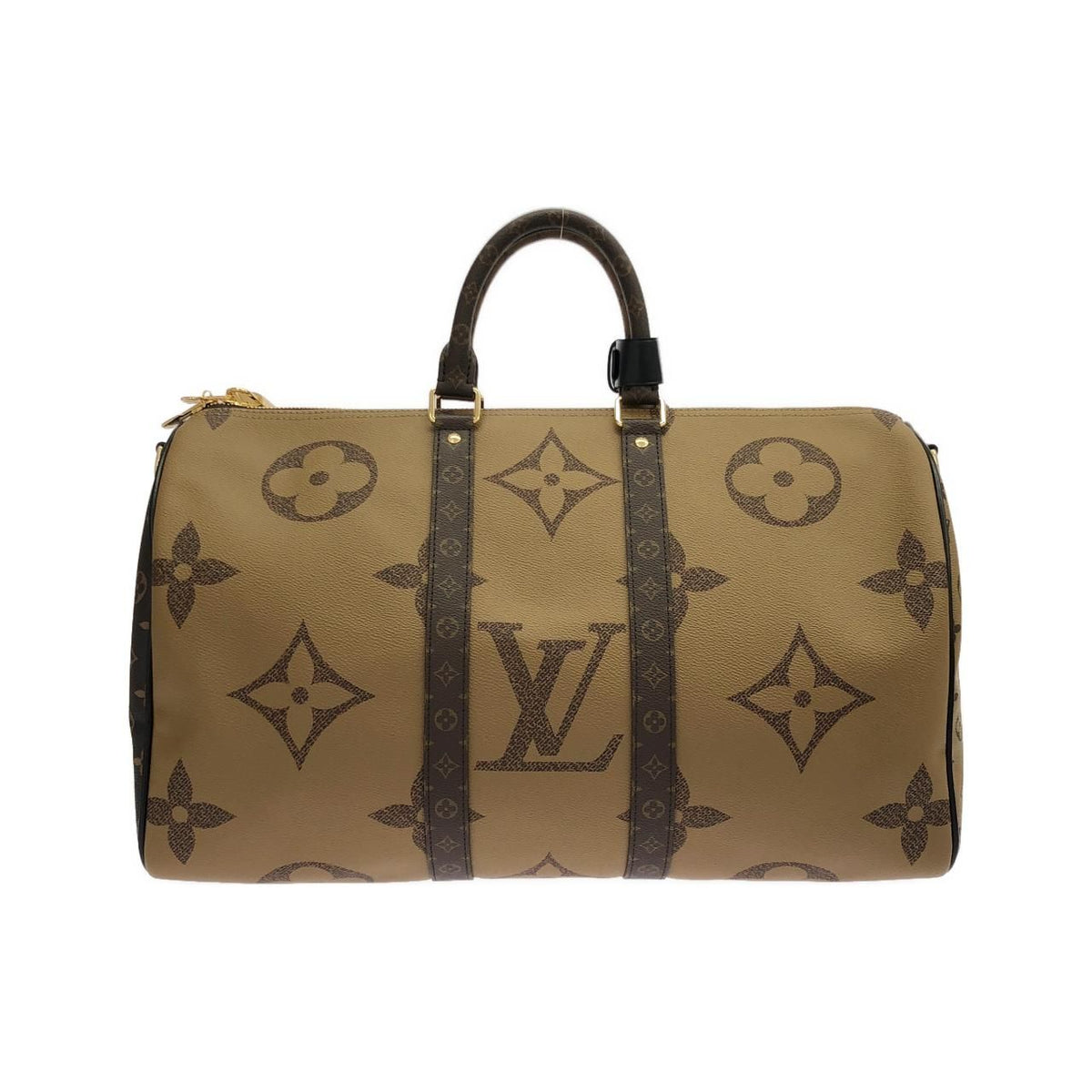 Louis Vuitton Monogram Giant Reverse Keepall Bandouliere 45 Boston Bag — view 2