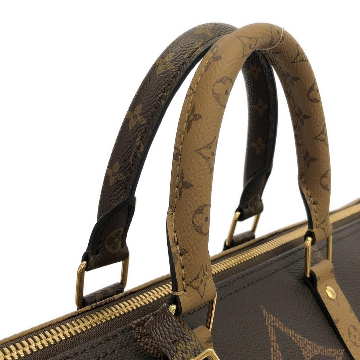 Louis Vuitton Monogram Giant Reverse Keepall Bandouliere 45 Boston Bag — view 6