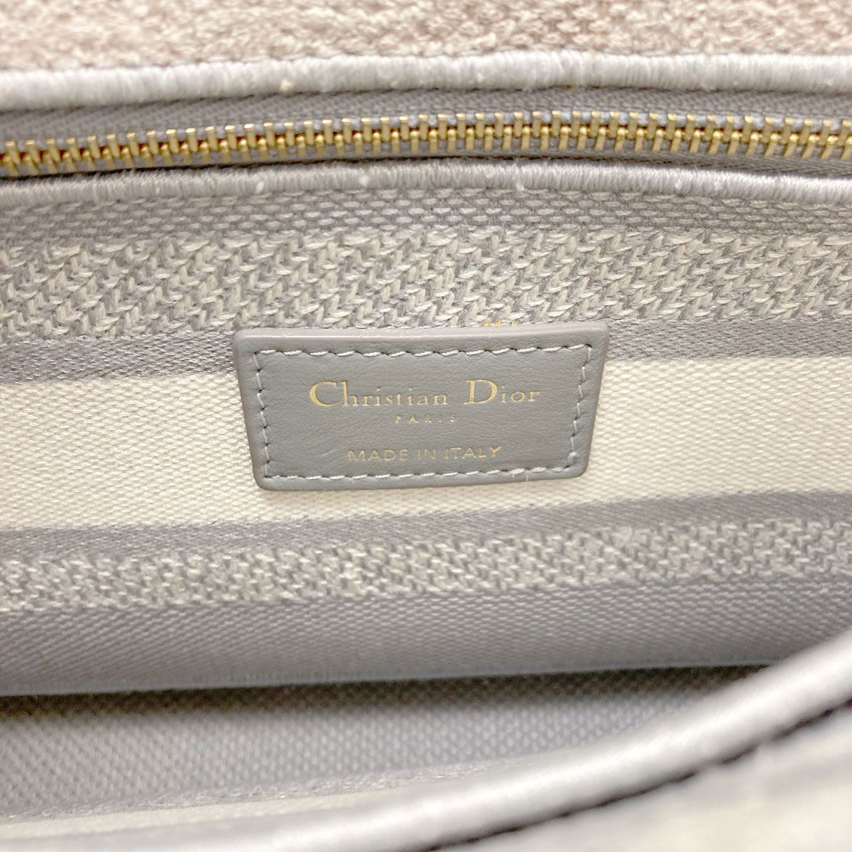 Dior Lady Dior D-Lite 2-Way Handbag Canvas — view 6
