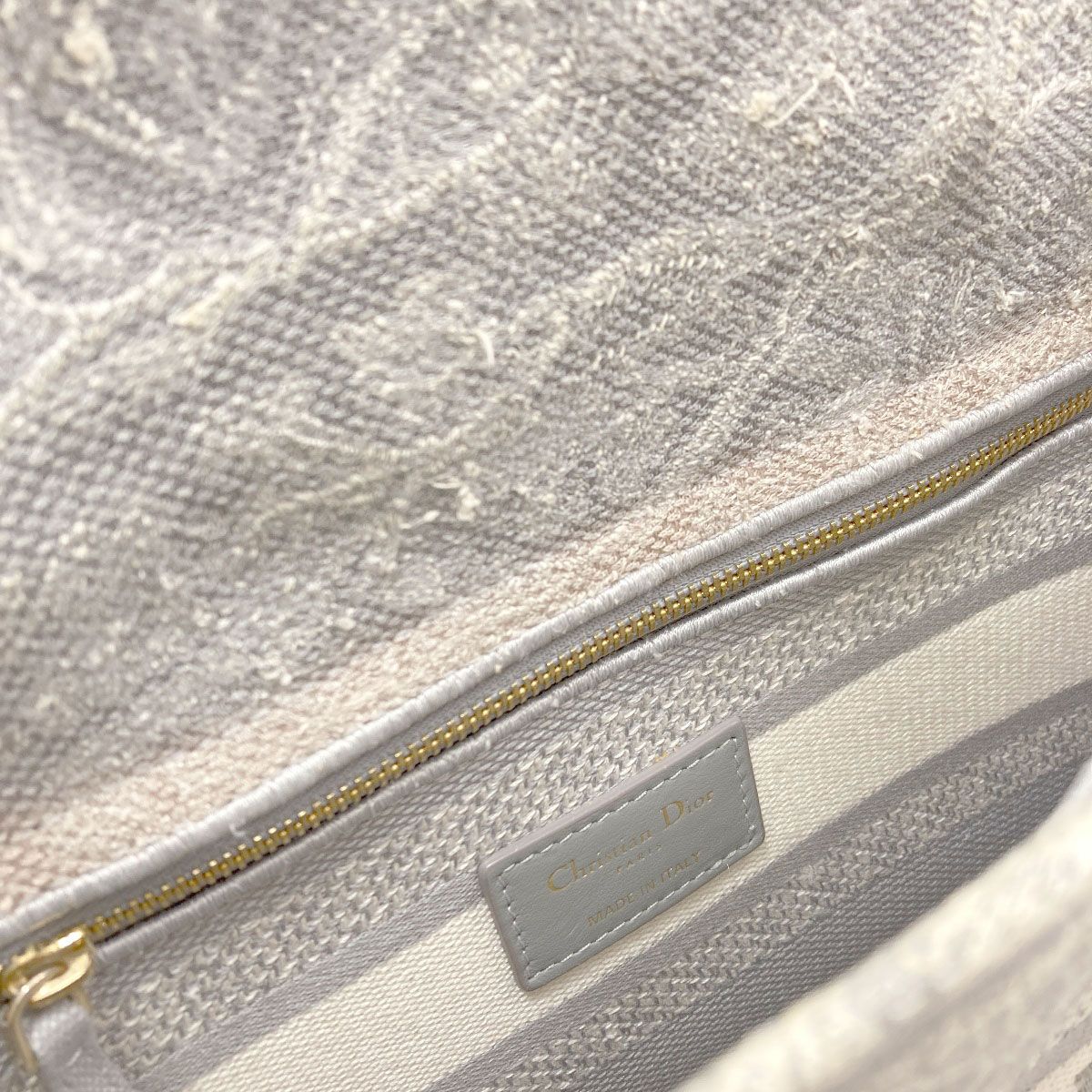 Dior Lady Dior D-Lite 2-Way Handbag Canvas — view 8