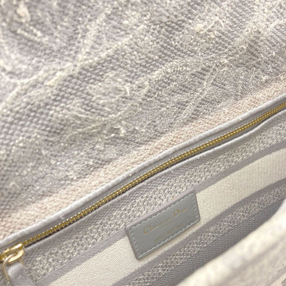 Dior Lady Dior D-Lite 2-Way Handbag Canvas — view 8