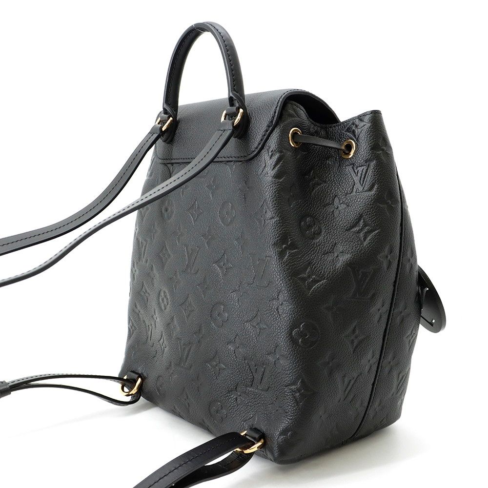 Louis Vuitton Backpack Monogram Empreinte Montsouris PM Black — view 3