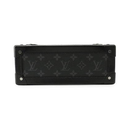 Louis Vuitton Shoulder Bag Monogram Eclipse Soft Trunk Black — view 3