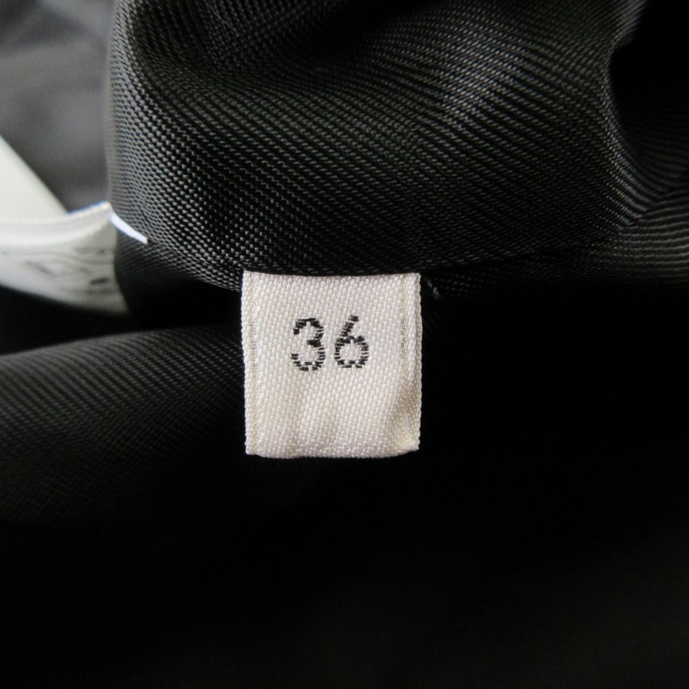 Celine Cashmere Flannel Gilet Vest 36 Black — view 6