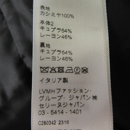 Celine Cashmere Flannel Gilet Vest 36 Black — view 5