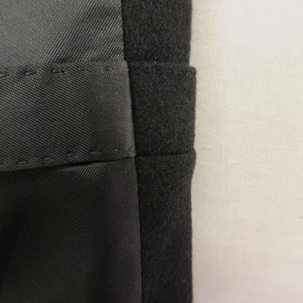 Celine Cashmere Flannel Gilet Vest 36 Black — view 3