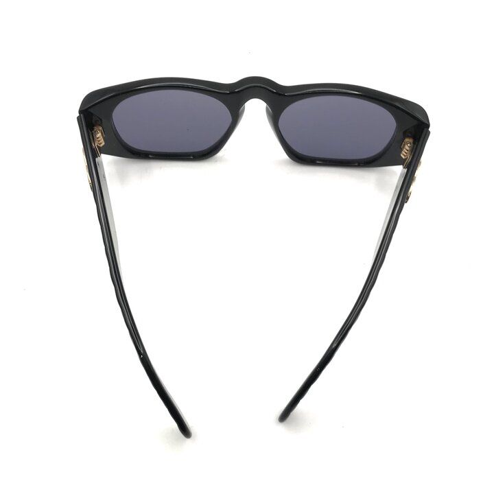 Chanel CC Logo Quilted Sunglasses Eyewear Black — view 6