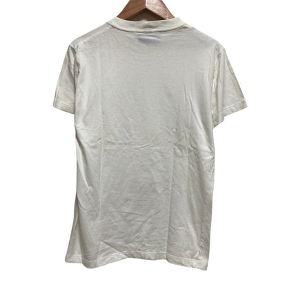 Saint Laurent Cassandra Logo Short Sleeve T-Shirt XS White — view 2