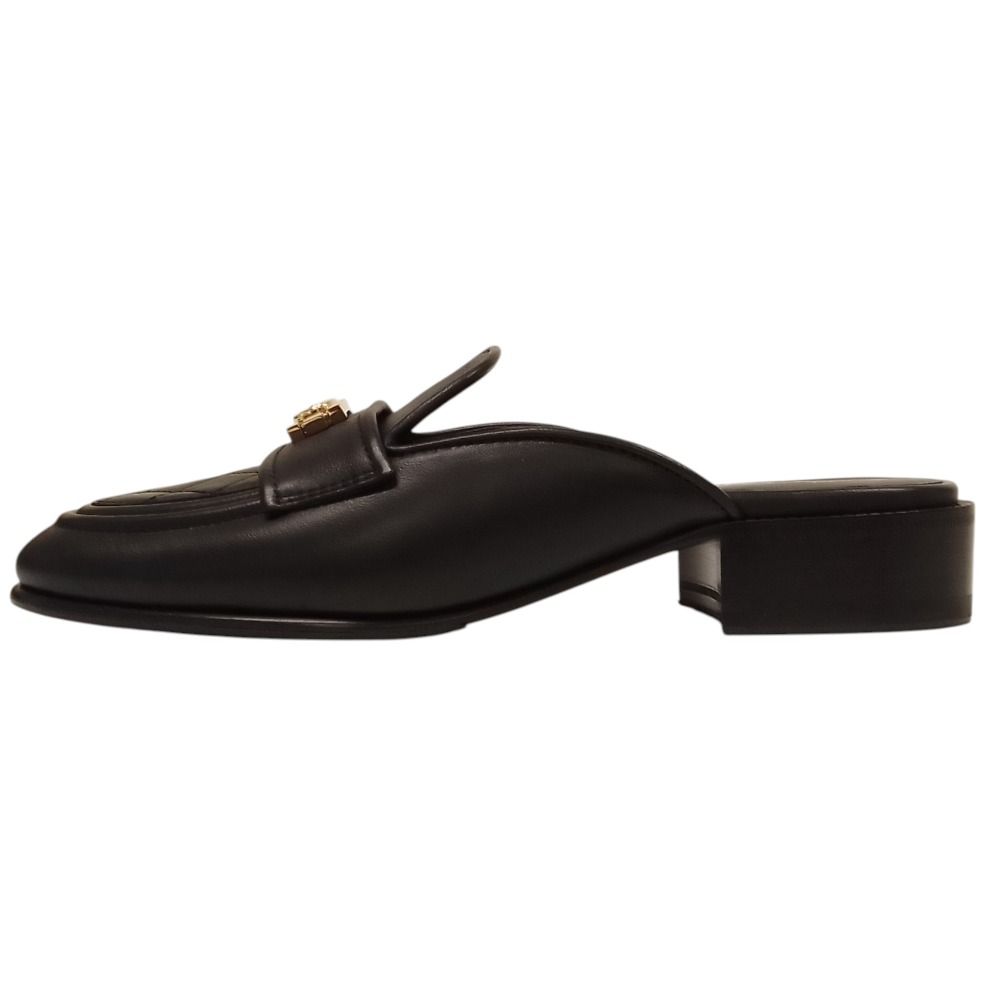 Chanel Boy Quilted Sandals Black 38 — view 5